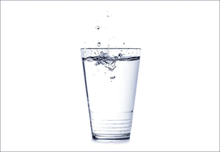 물 한잔, glass of water 